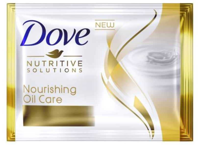 Dove shampoo Sachet